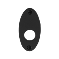 Rose GPF6100.03 82x40x4mm wrought iron black