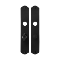 Backplate GPF6100.22 bathroom 55/8 wrought iron black