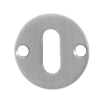 Keyhole escutcheon GPF0901.07 38x2mm satin stainless steel