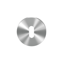 Keyhole escutcheon GPF0901VR 53x6,5mm satin stainless steel