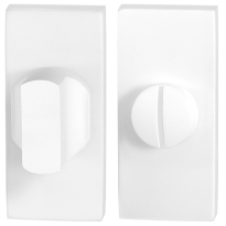 Turn and Release set GPF8911.41 70x32mm spindle 5mm white large knob