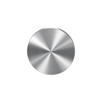 Blind rose GPF0900VR 53x6mm satin stainless steel
