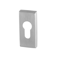 Cylinder rose GPF0902.01 70x32x10mm satin stainless steel