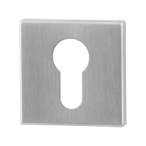 Cylinder rose GPF0902.02 50x50x8mm satin stainless steel