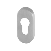 Cylinder rose GPF0902.04 70x32x10mm satin stainless steel