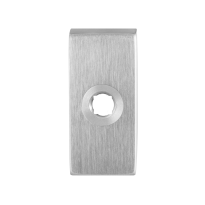 Rose GPF1100.01 70x32x10mm satin stainless steel