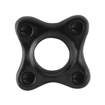 Rose GPF6100.09 44x44x9mm wrought iron black