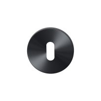 Keyhole Escutcheon GPF0901VRP1 53x6,5mm PVD Antracite