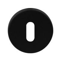 Keyhole escutcheon GPF8901.00 50x8mm black