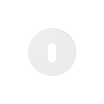 Keyhole escutcheon GPF8901VW 53x6,5mm white