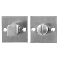 Turn and Release set GPF0903.08 50x50x2mm spindle 8mm satin stainless steel