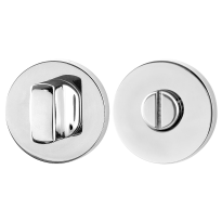 Turn and Release set GPF0910.40 50x8mm spindle 8mm polished stainless steel large knob