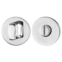 Turn and Release set GPF0910.45 50x6mm spindle 8mm polished stainless steel large knob