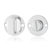 Turn and Release set GPF0910.47 38x2mm spindle 8mm polished stainless steel large knob