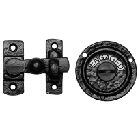 Turn and Release set KP1150 70x65mm wrought iron black