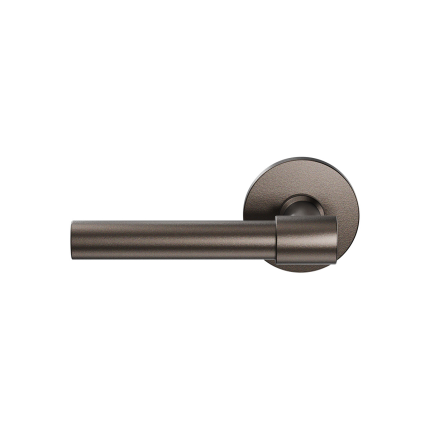Deurkruk op rozet Hipi Deux GPF3041.A1-05L, linkswijzend Dark blend