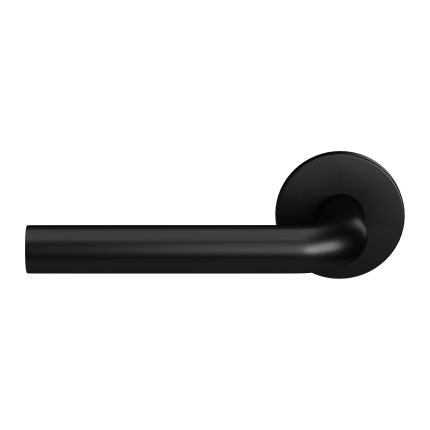 door-handle-on-rose-l-model-19mm-gpf600vzl-rose-53x6-5mm-pointing-left-even-black