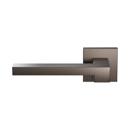 Deurkruk op rozet Raa GPF3160.A1-02L, linkswijzend Dark blend