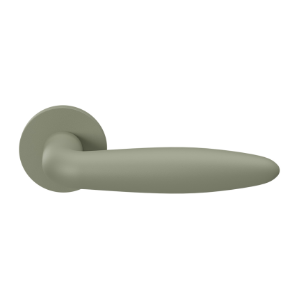 door-handle-on-rose-cigar-model-19mm-gpf135vru2r-pointing-right-urban-jungle-clay