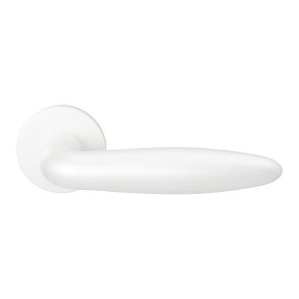 cigar-model-door-handle-on-rose-gpf622vwr-rose-53x6-5mm-pointing-right-smooth-white