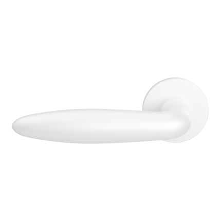 cigar-model-door-handle-on-rose-gpf622vwl-rose-53x6-5mm-pointing-left-smooth-white