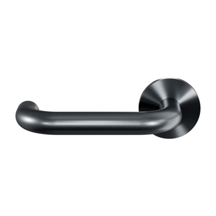 gpf105vrp1l-pvd-anthracite-u-model-19mm-door-handle-on-rose-53x6-5 mm-left