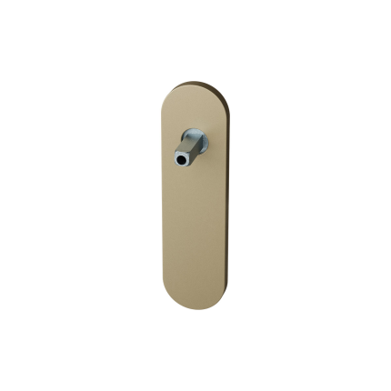 gpf1110-a4-short-backplate-rounded-champagne-blend-with-welded-knob-fastener