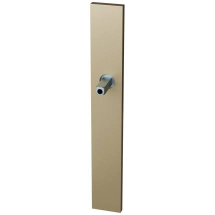 gpf1175-a4-long-backplate-xl-rectangular-champagne-blend-with-welded-knob-fastener