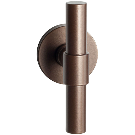 Kruiskruk op rozet Hipi Deux GPF3046.A2-05L, linkswijzend Bronze blend