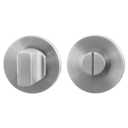 Turn and Release set GPF0910.05 50x6mm spindle 8mm satin stainless steel large knob