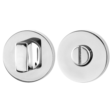 Turn and Release set GPF0910.40 50x8mm spindle 8mm polished stainless steel large knob