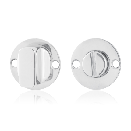 Turn and Release set GPF0911.47 38x2mm spindle 5mm polished stainless steel large knob