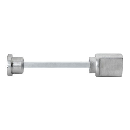 Turn and Release set GPF1105.09 spindle 5mm satin stainless steel normal knob