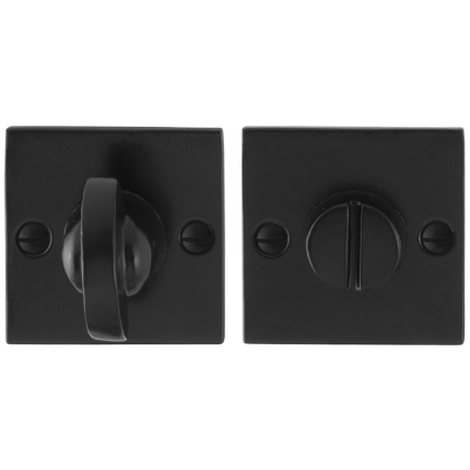 Turn and Release set GPF6910.08 52x52x4mm spindle 8mm wrought iron black