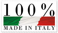 Mandelli wordt voor 100% gemaakt in Italië